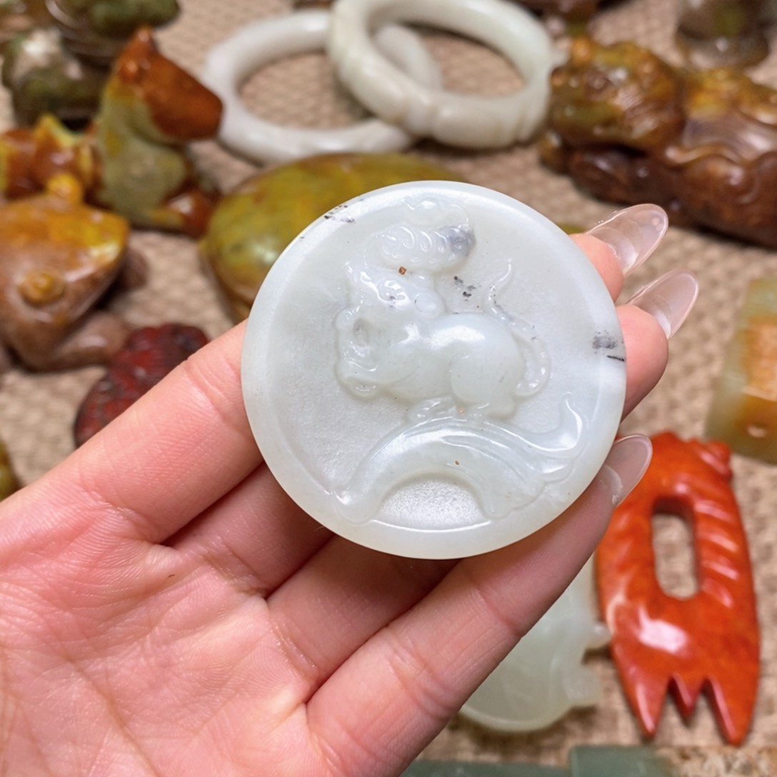 白玉菩提吊坠白玉菩提白玉菩提摆件