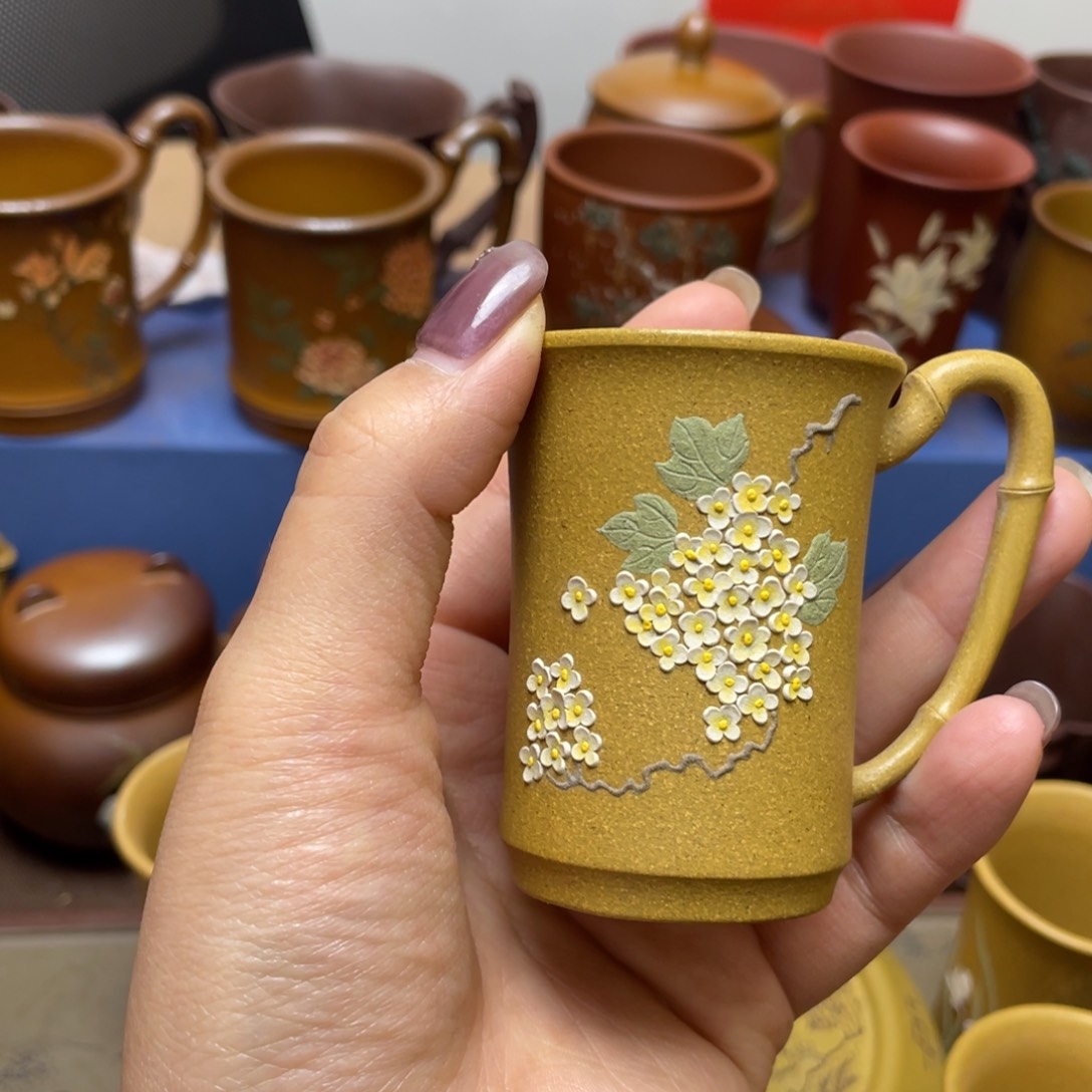 紫砂茶杯紫砂主人杯