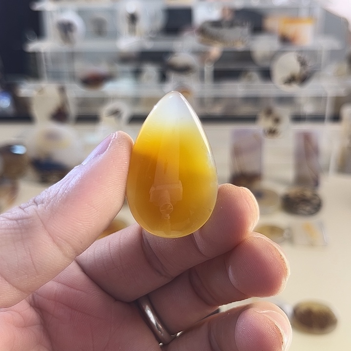 玛瑙/玉髓吊坠(不含链)未镶嵌