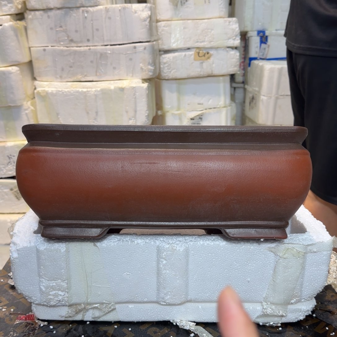 紫砂花盆口径32 23高度12