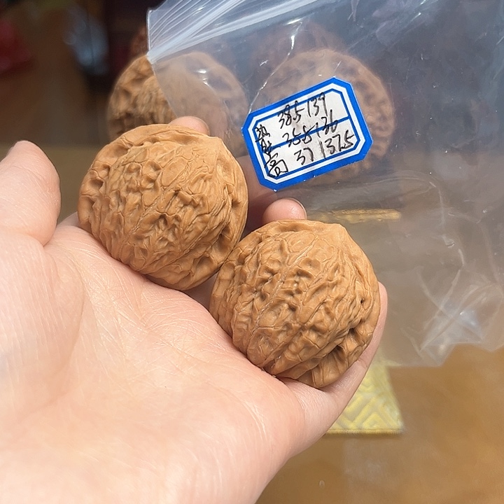 把件文玩核桃非嫁接将军帽