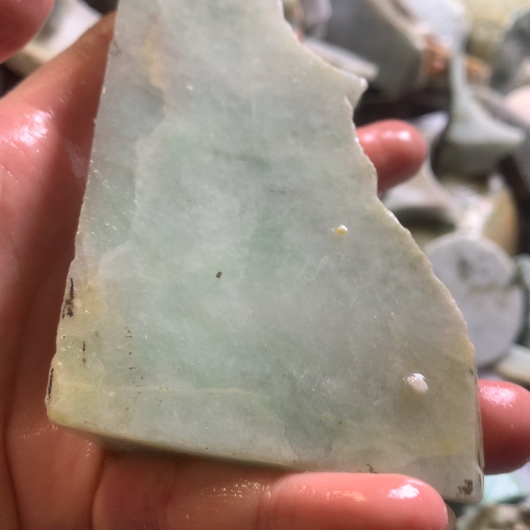 翡翠颈饰未镶嵌缅甸翡翠