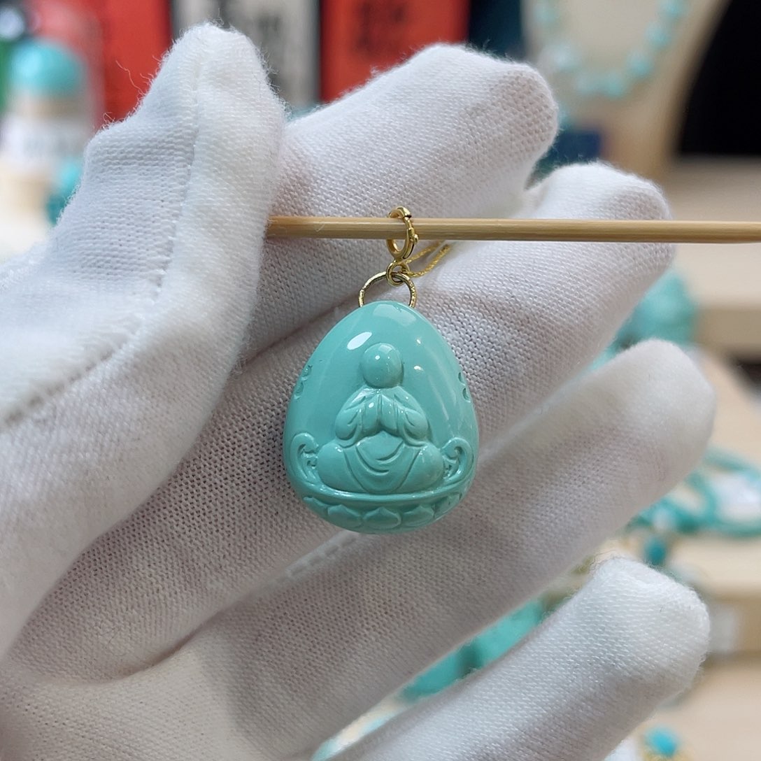 绿松石珠宝奇石未镶嵌