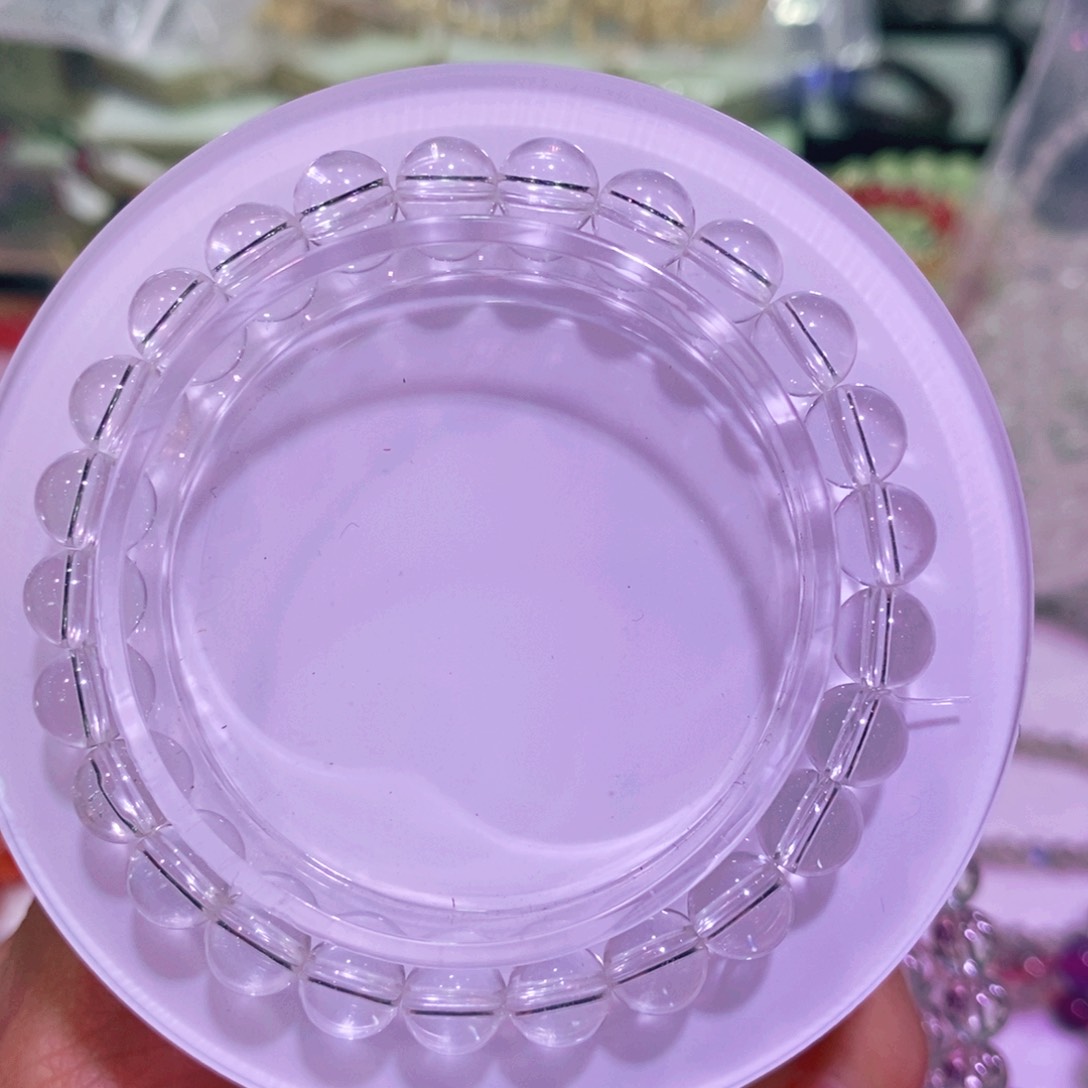 水晶手链未镶嵌白水晶手链