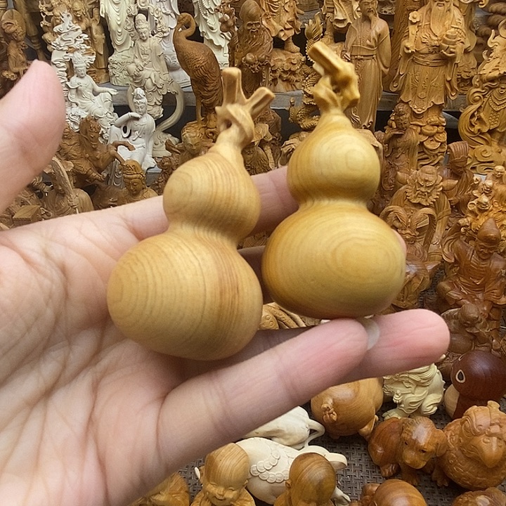 柏木（崖柏）葫芦手把