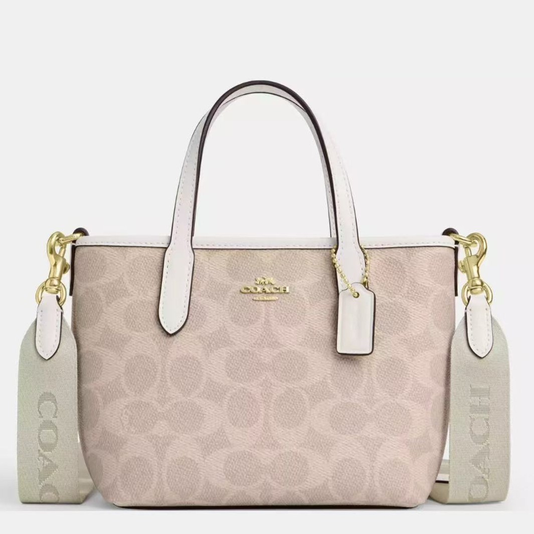 COACH/蔻驰city15小托特手提斜挎包