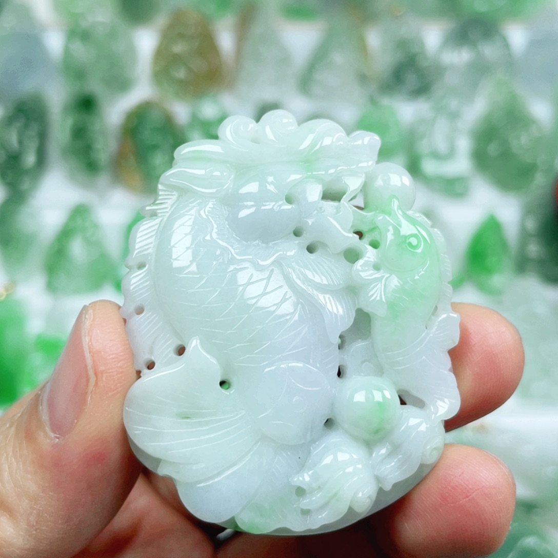 翡翠吊坠(不含链)未镶嵌