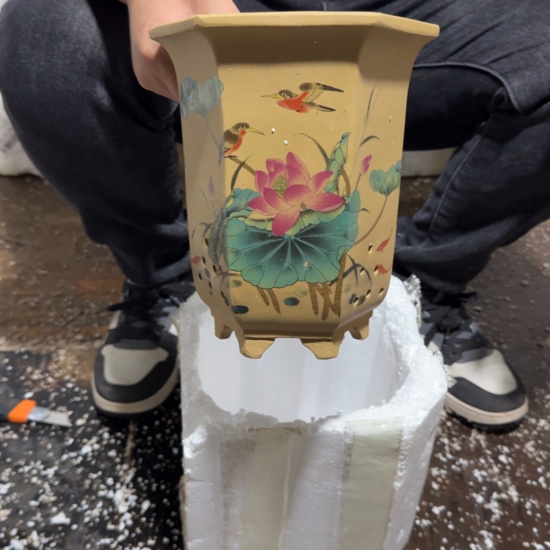 紫砂花盆口径15.20口径