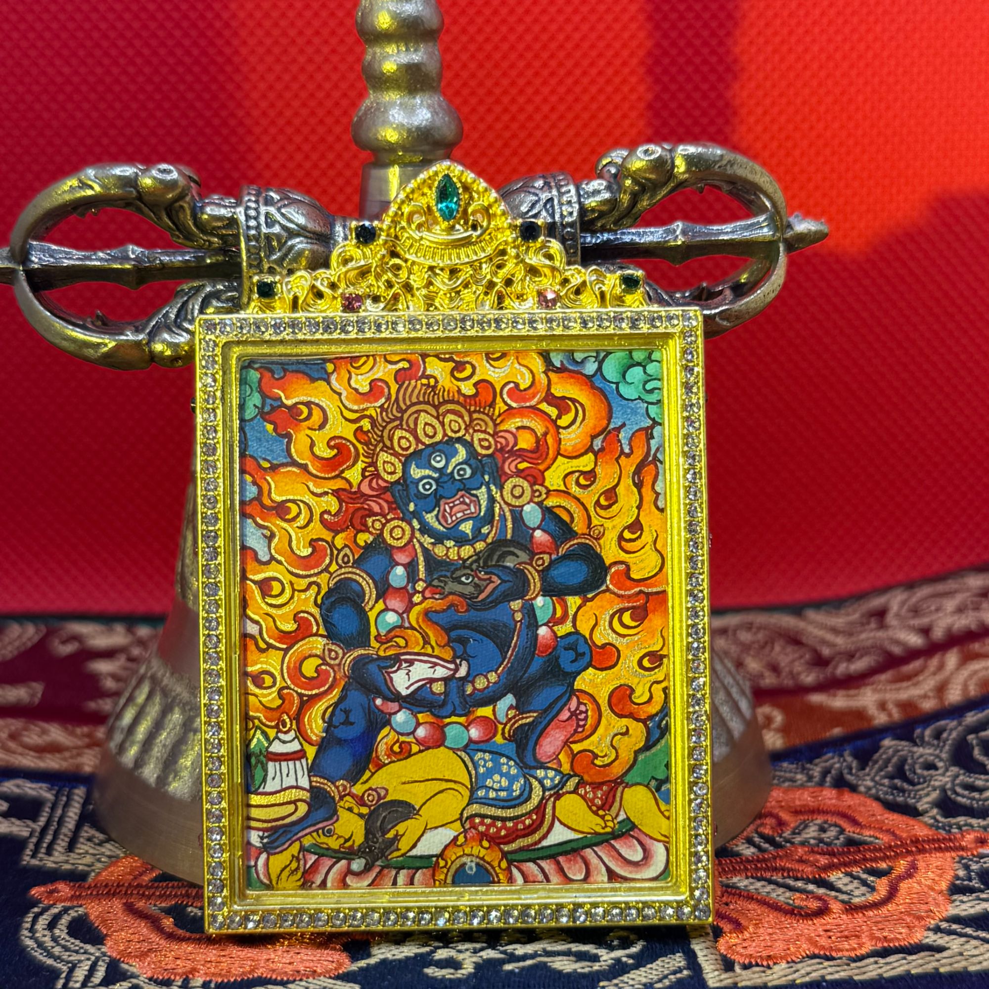 黑财神-元旦唐卡画院