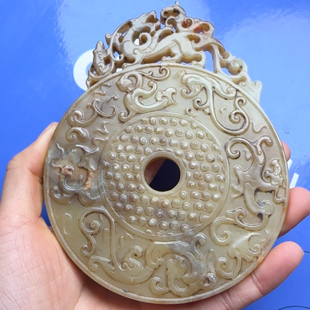 和田玉把件未镶嵌