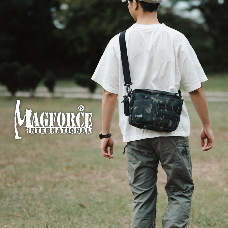 MAGFORCE/麦格霍斯0346斜背户外战术运动休闲单肩包男士斜挎包 