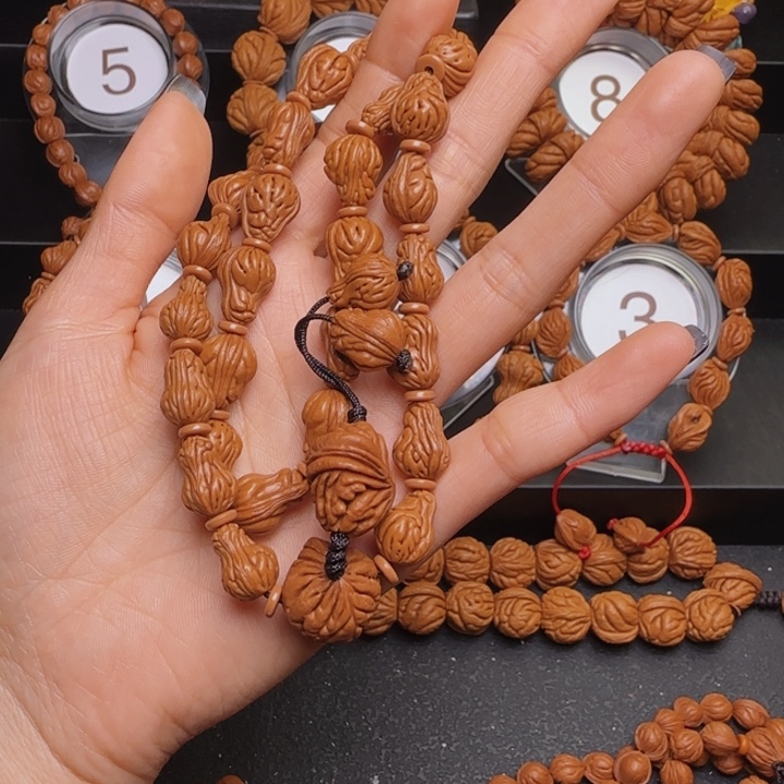 郎***手串桃核葫芦手持