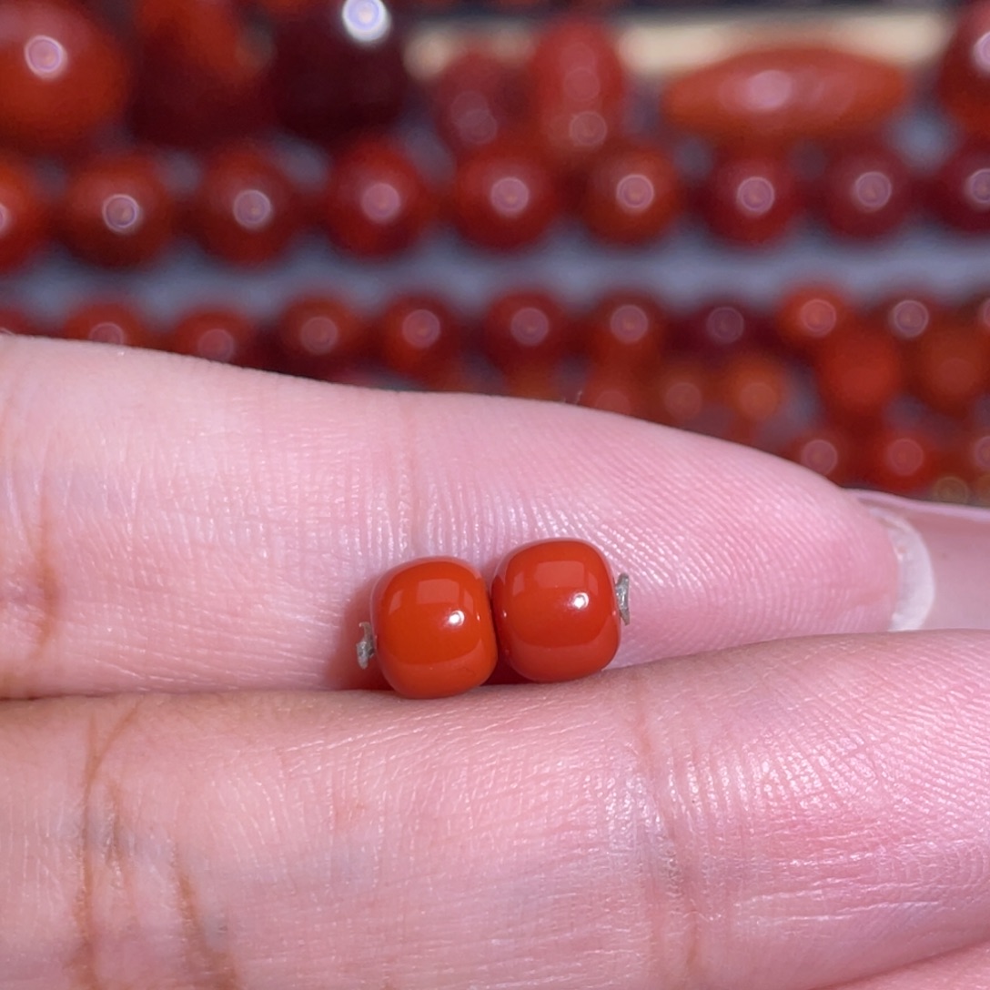 灰***剂南红玛瑙未镶嵌老型