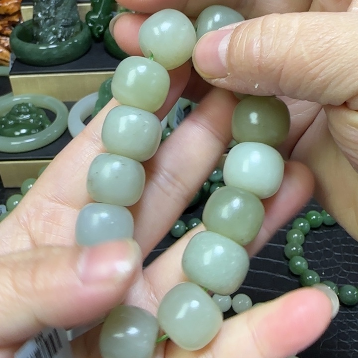 和田玉手链未镶嵌