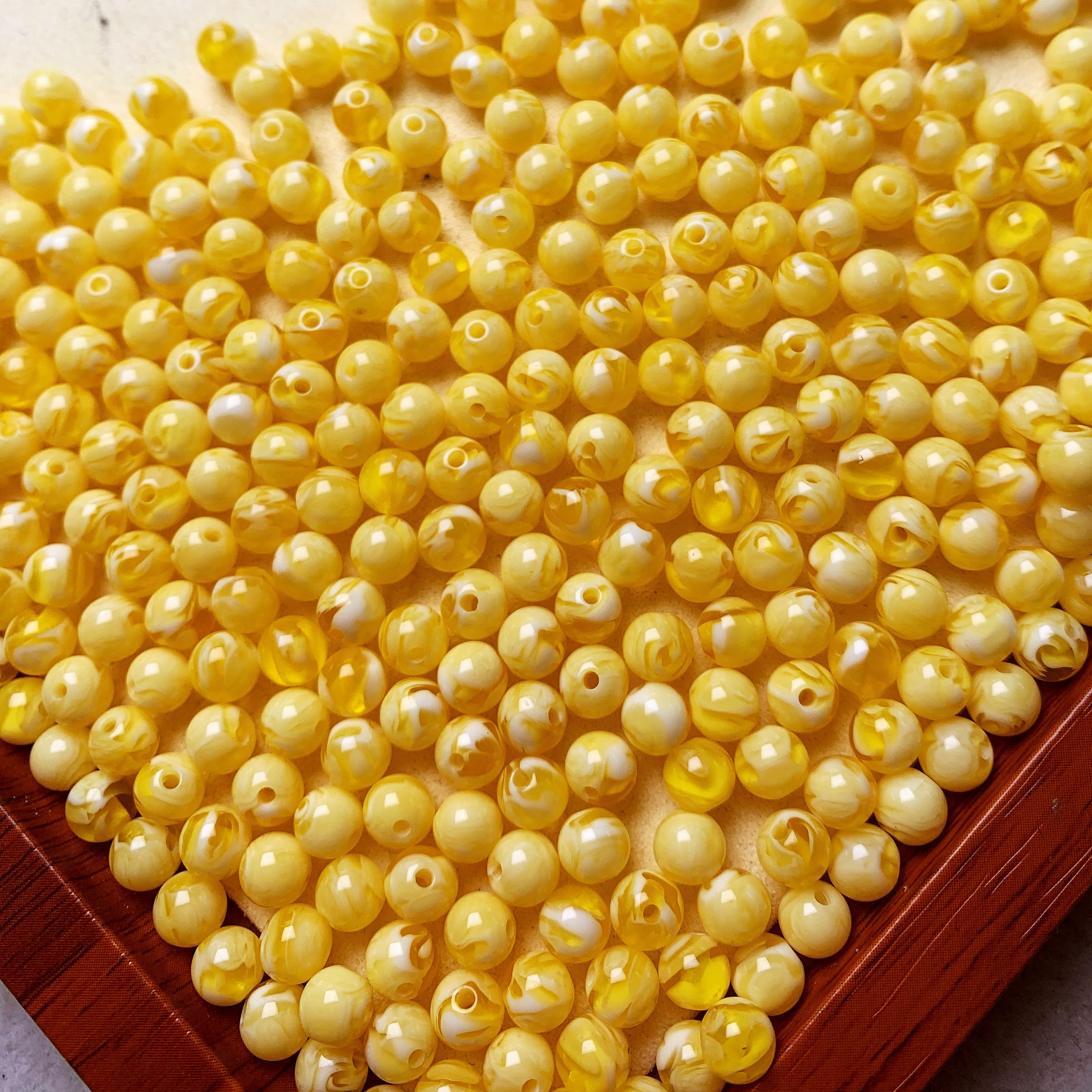 6mm8mm金妖花飘花散珠