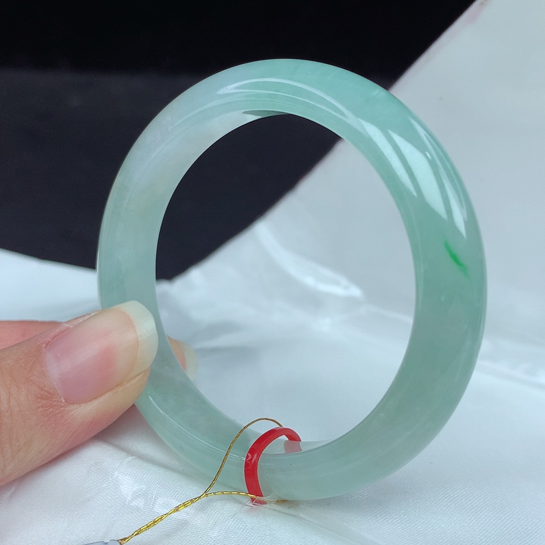 翡翠手镯未镶嵌53圈1547贵妃