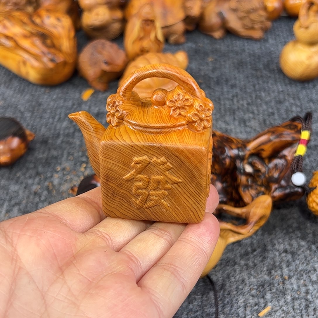 崖柏太行崖柏手把件