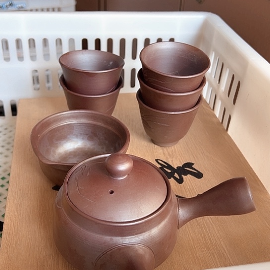 紫砂茶杯密胺瓷中古品呵呵呵呵