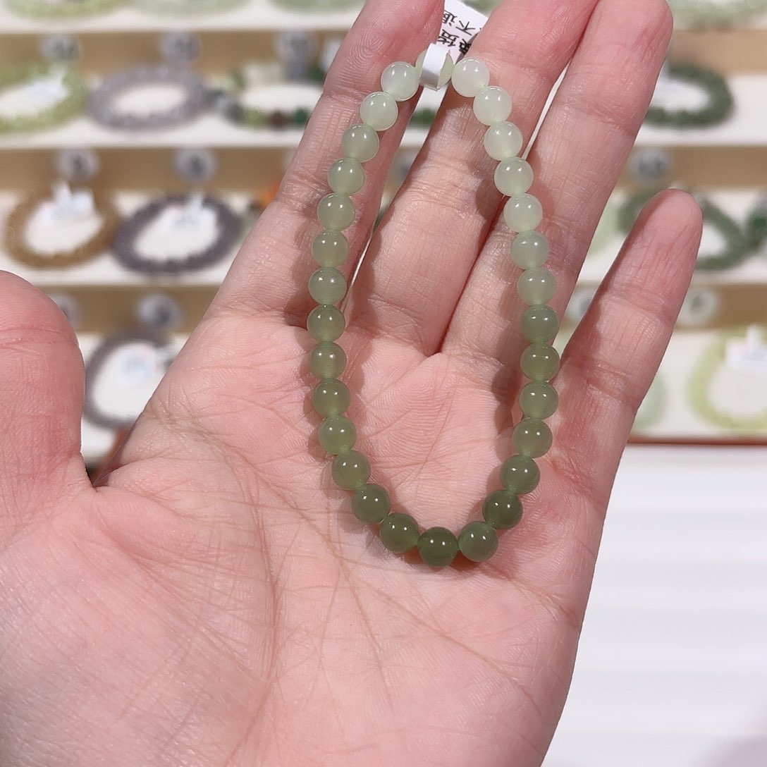 和田玉手链未镶嵌a