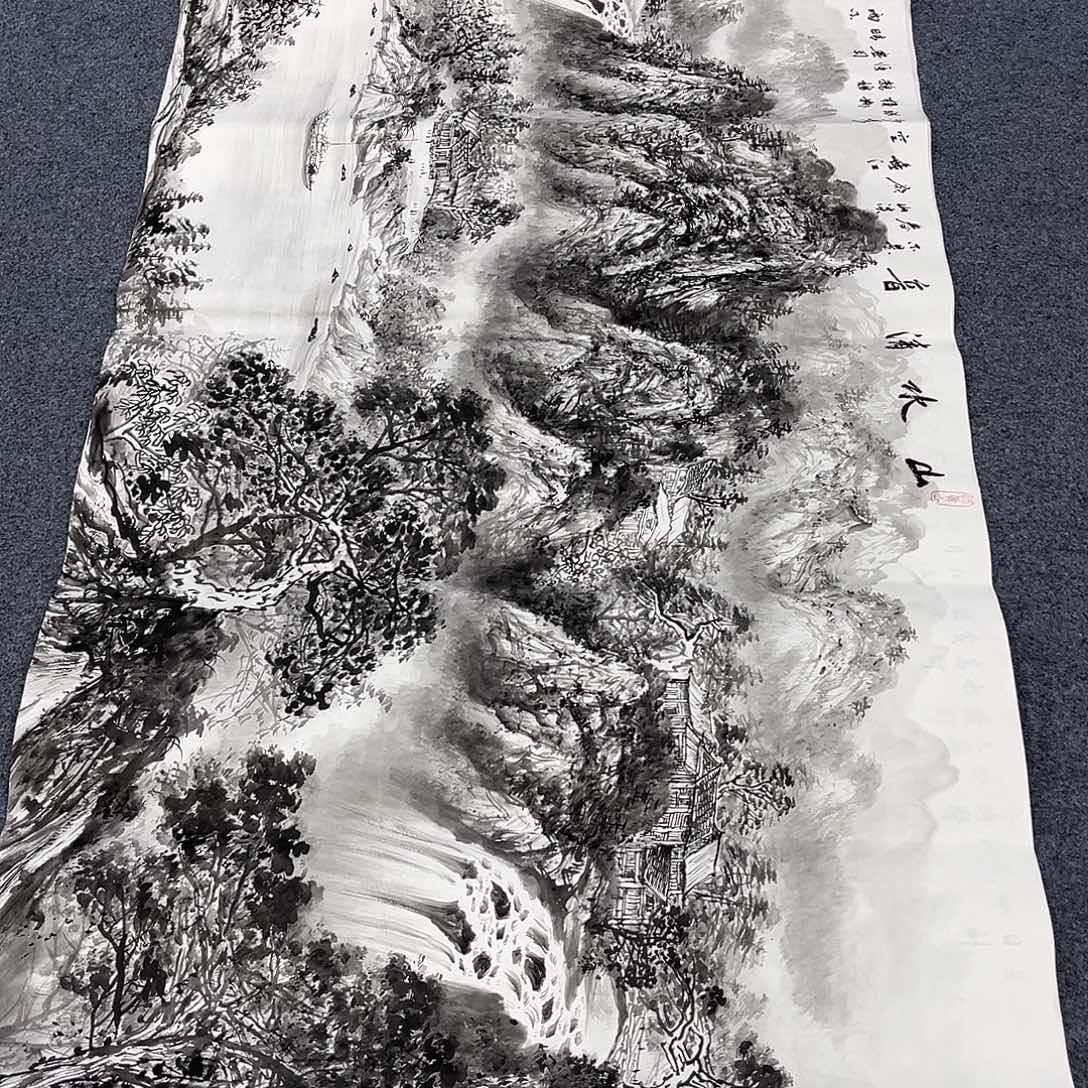 小***叔国画纯手绘作品欣赏