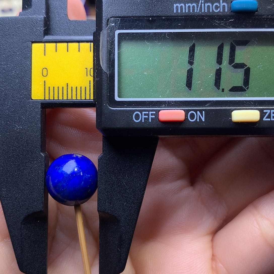 重***楼青金石未镶嵌11.5m漏