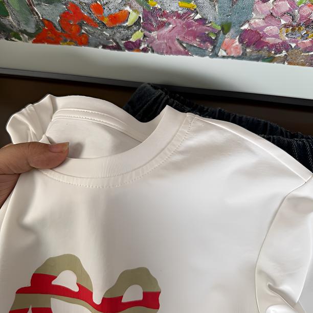 【美式字母长袖T】WD547秋季萌娃穿搭纯棉韩版圆领长袖针织休闲