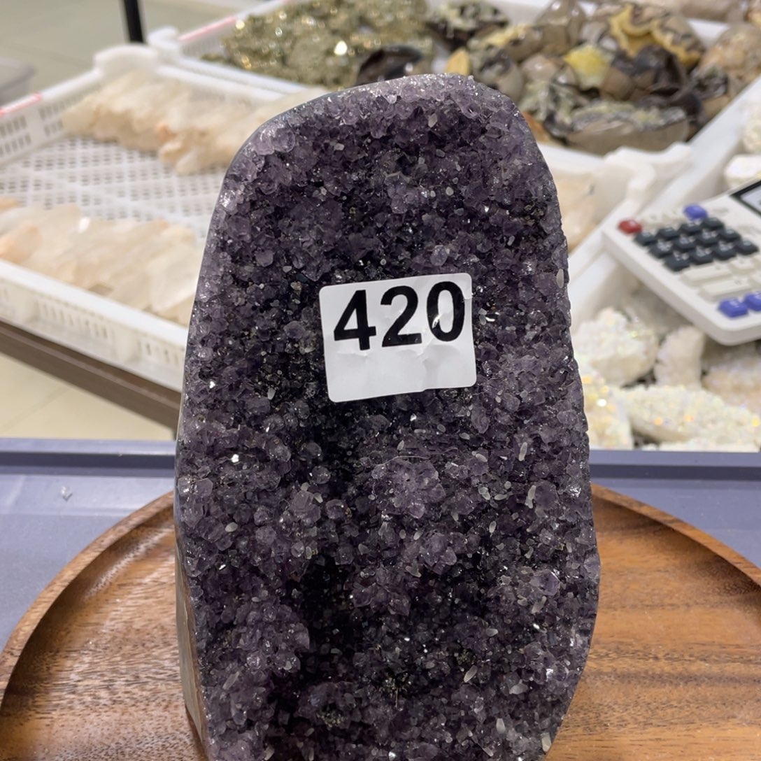 炸***嗝水晶未镶嵌大型摆件（非配饰）420