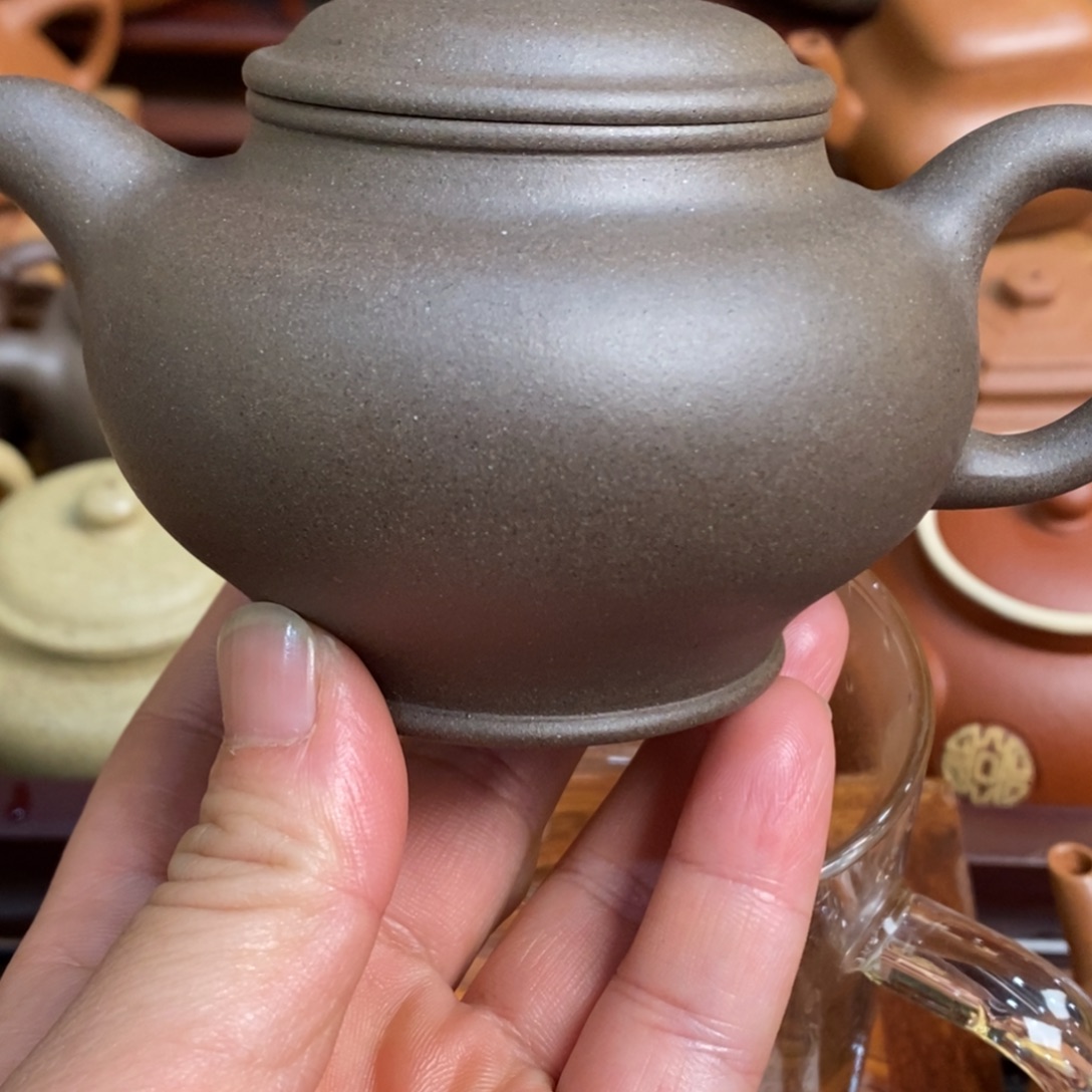 a***8茶壶紫砂紫砂壶古天青掇只