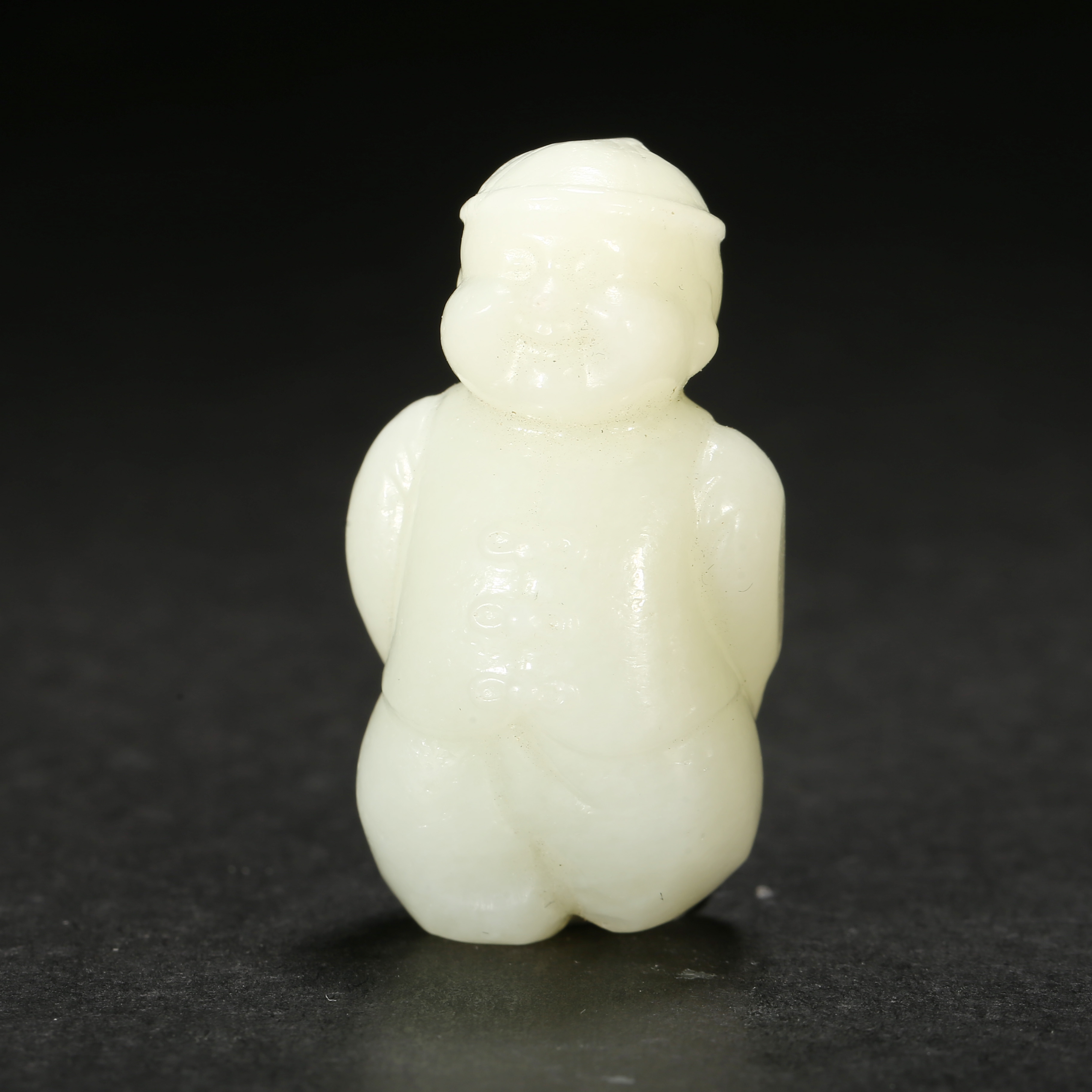 二十世纪*小地主玉坠/03SBJ2653/和田玉【北京文博】