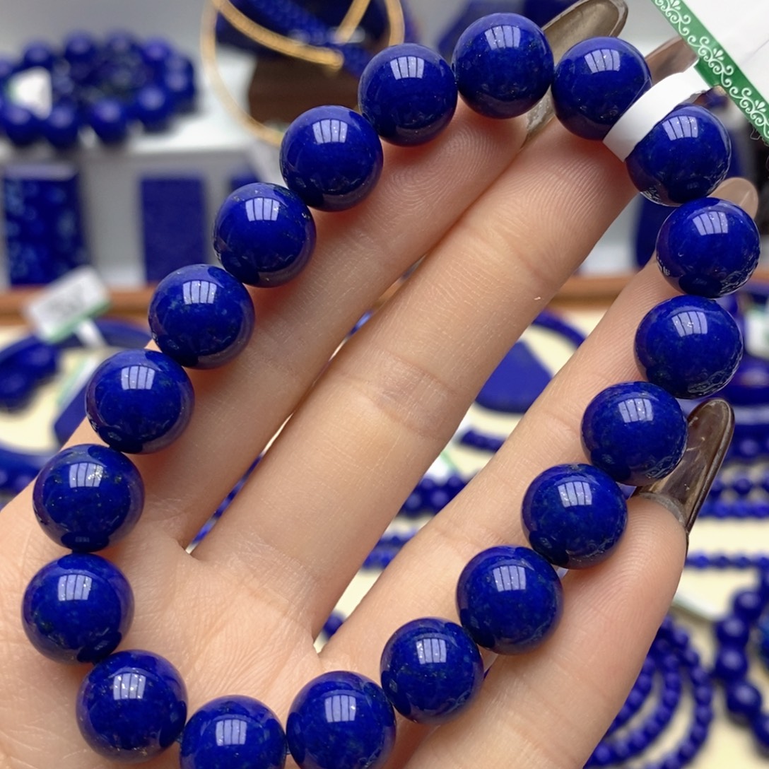 青金石未镶嵌手链10➕