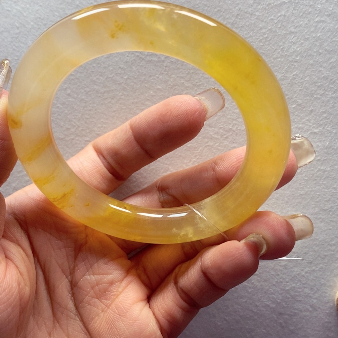 石英质玉手镯未镶嵌56-57