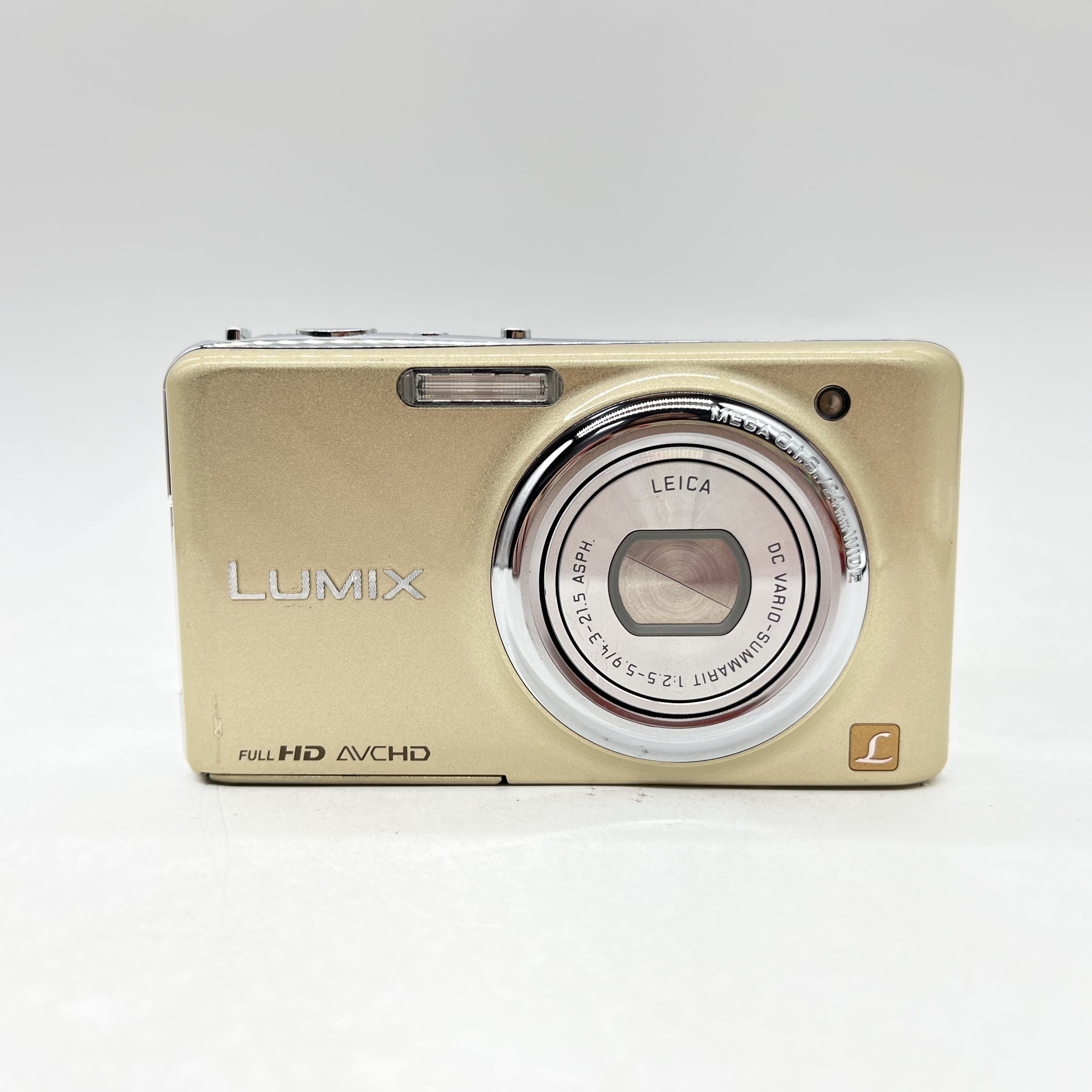 95新 Panasonic/松下 FX77日版 屏幕泛黄黑斑导出不影响 二手相机