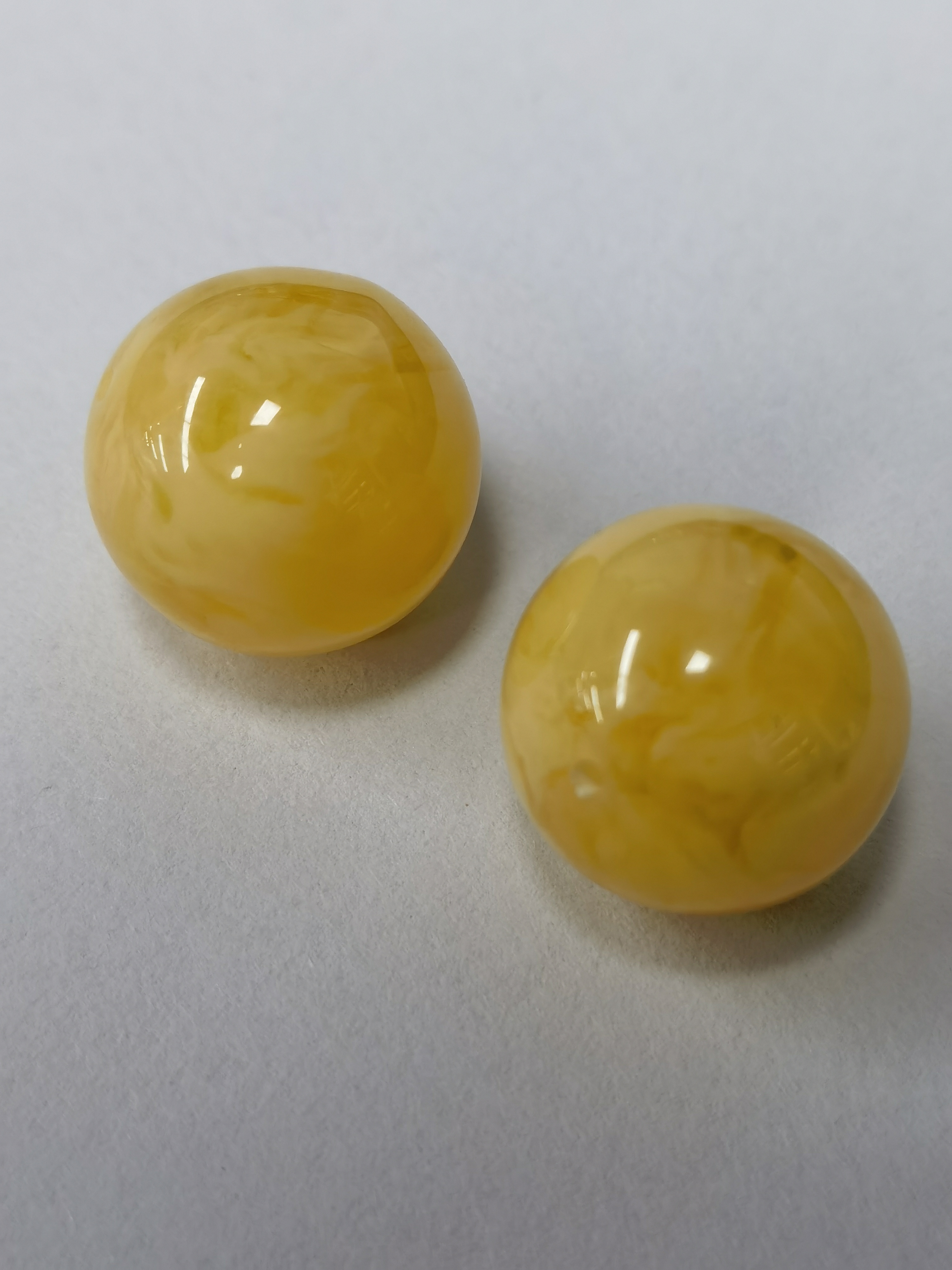 996 黄色圆珠二代（单颗）