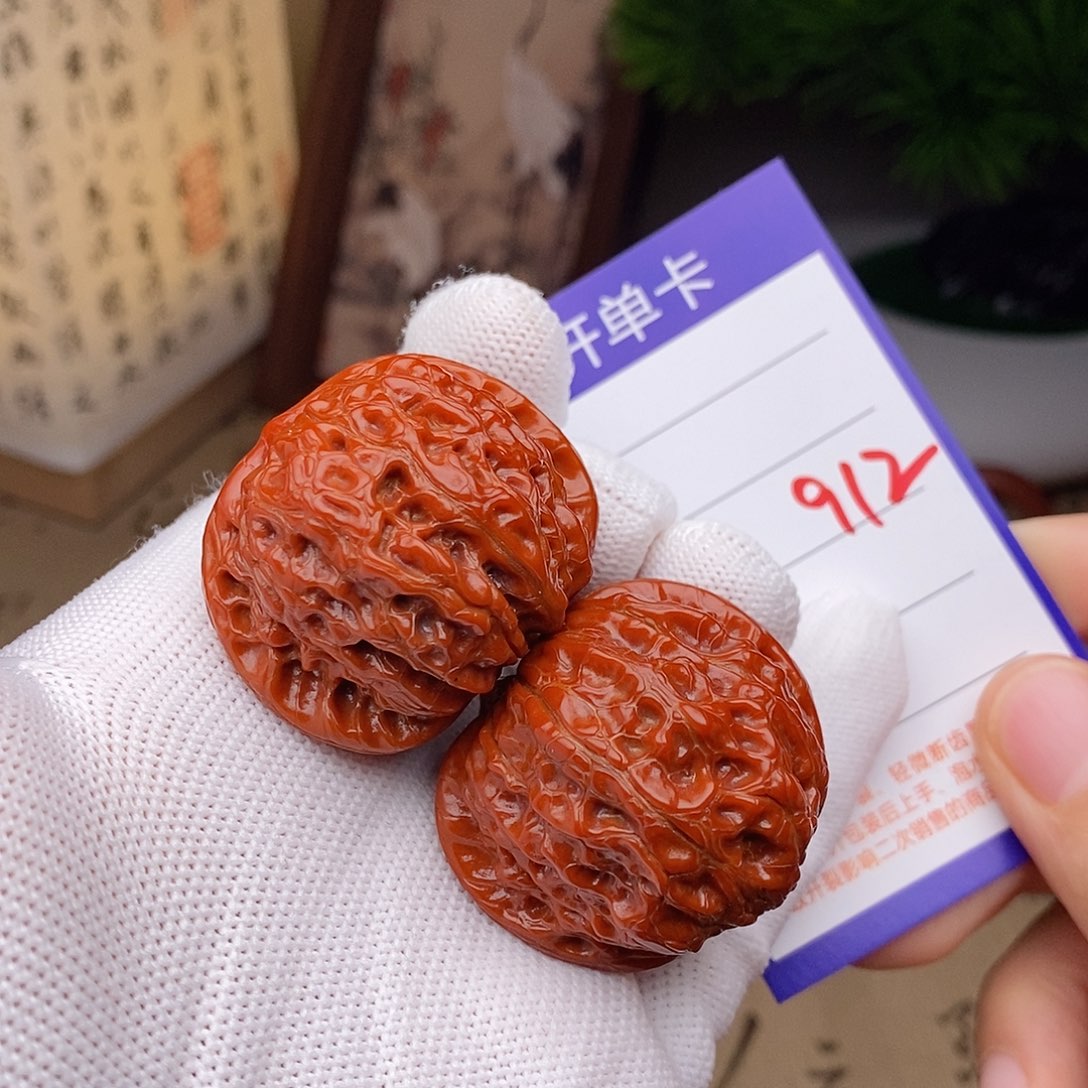 把件文玩核桃39血麒麟912