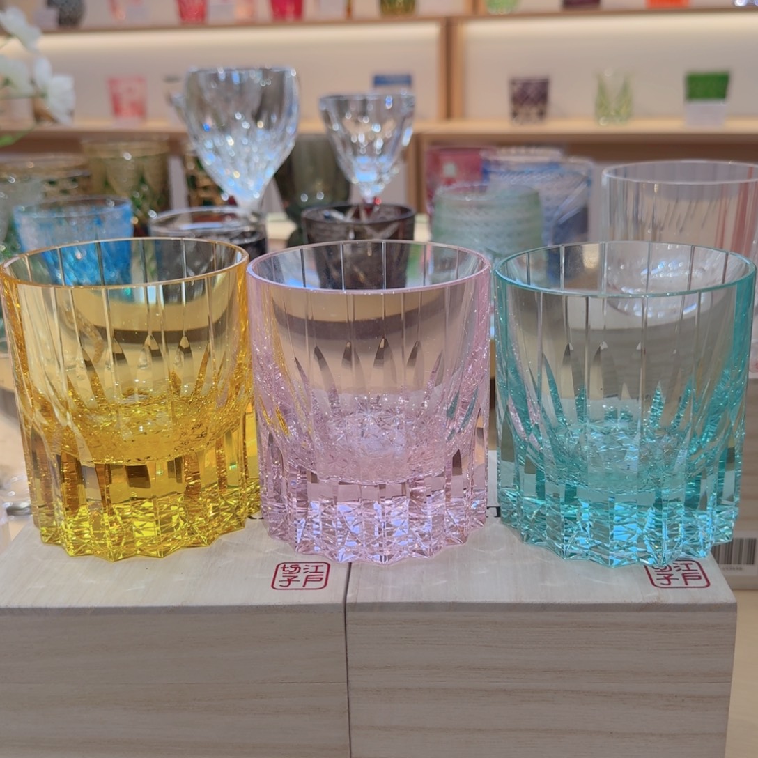 水晶玻璃手柄款3个星芒