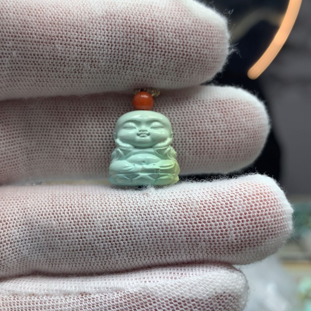 绿松石挂件未镶嵌