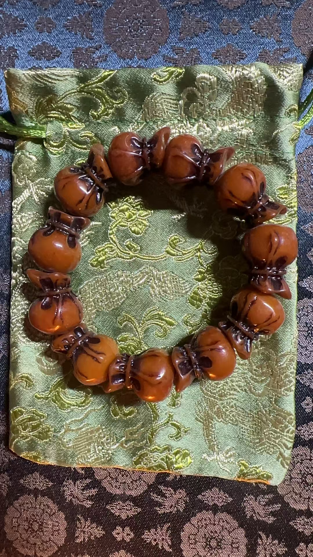 【闪购链接】老蜡袋子手串