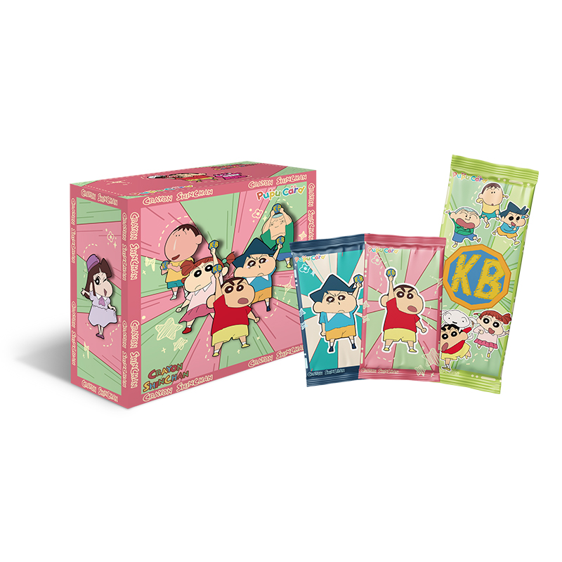 【吃吃】噗噗卡社-蜡笔小新-第一弹-国产二创收藏卡牌盲盒（代拆）