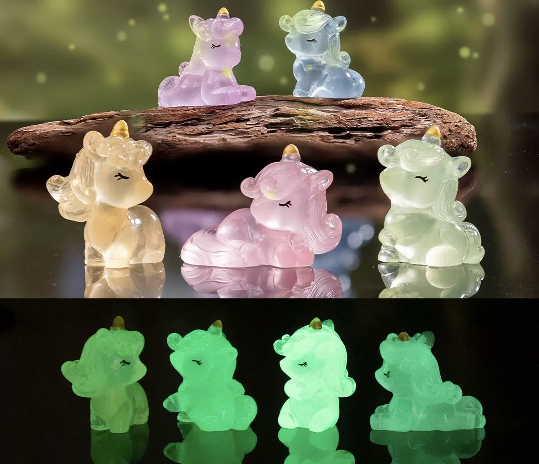 树脂夜光【女明星独角兽】DIY手工饰品