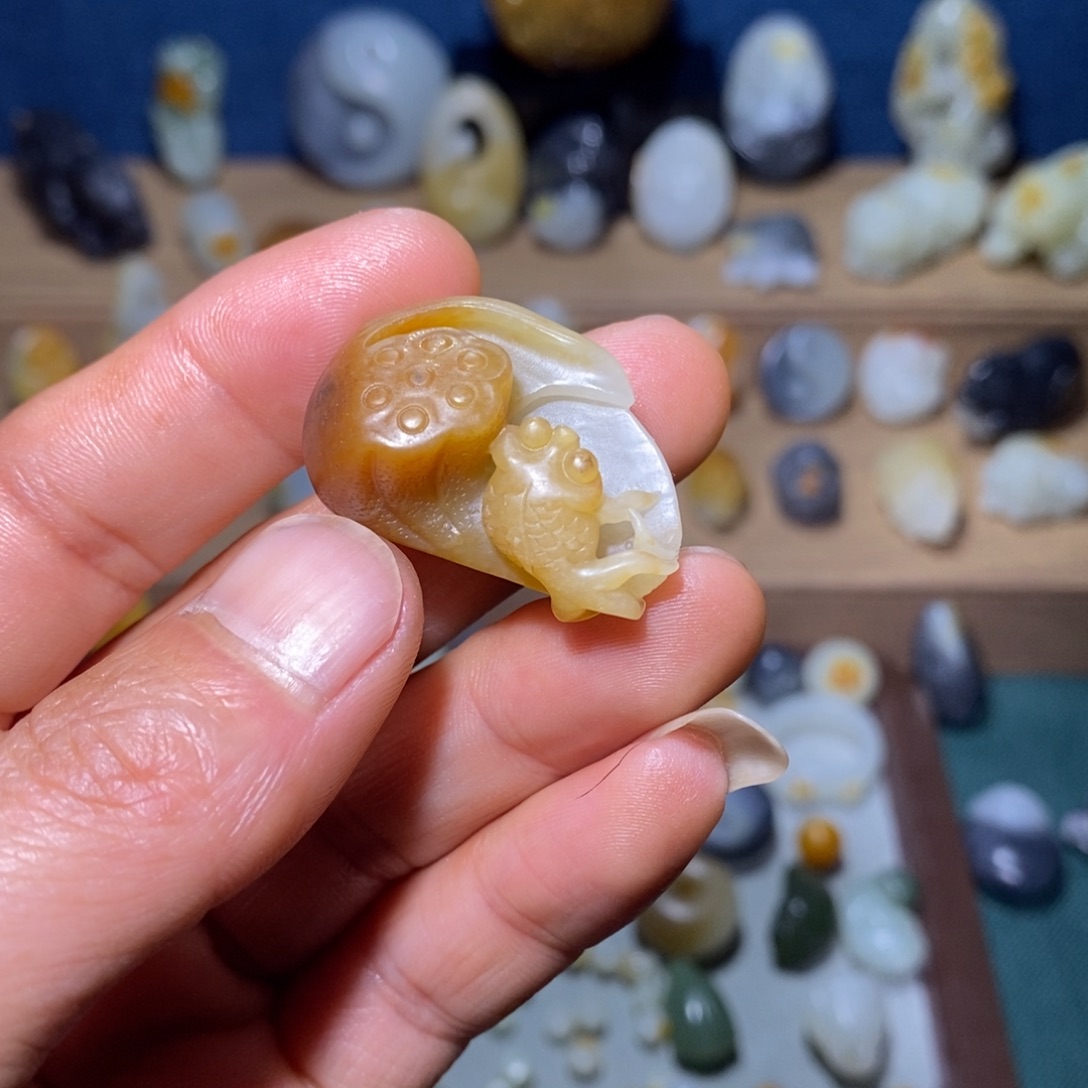 和田玉吊坠(不含链)未镶嵌