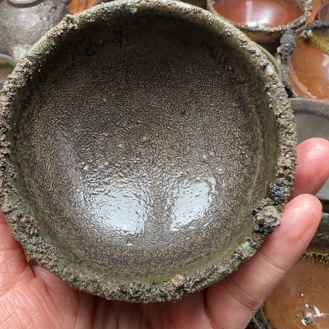 鹏***里柴烧建盏茶盏茶杯236