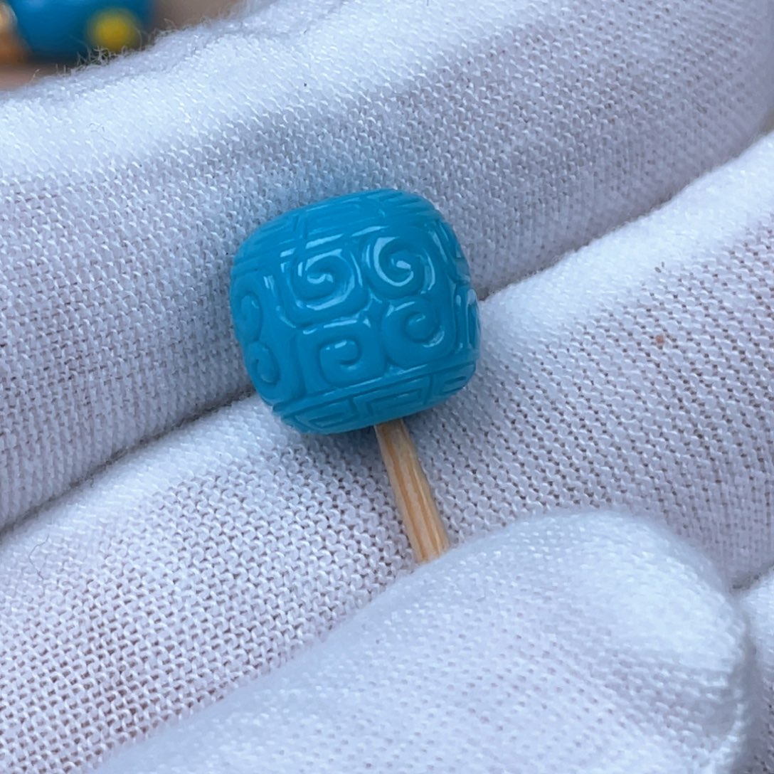 绿松石未镶嵌挂件11.2✖️10.3mm