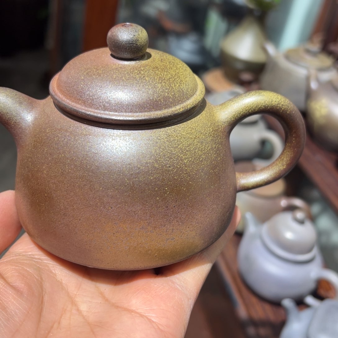 贵台龙窑柴烧茶壶119