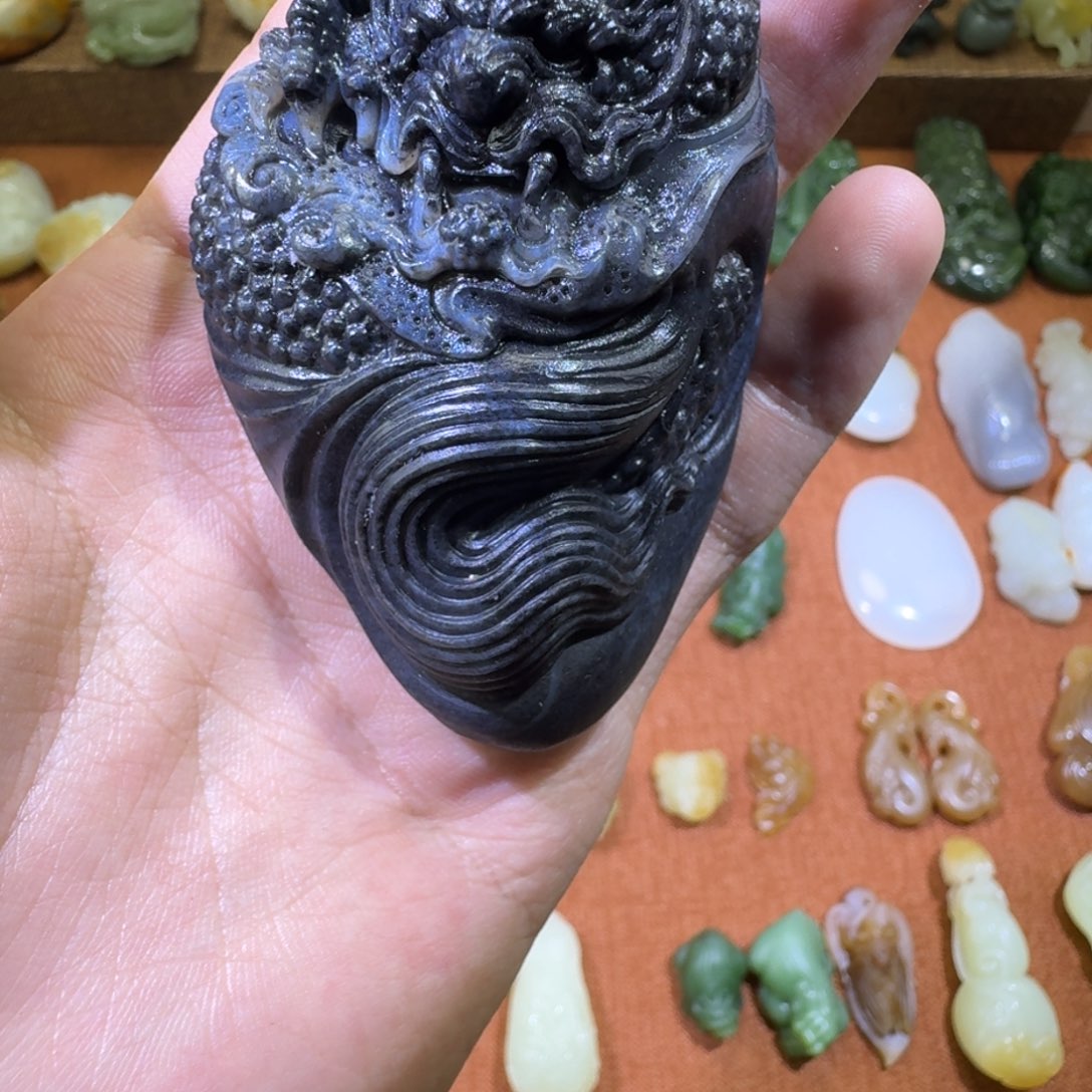 和田玉把件未镶嵌