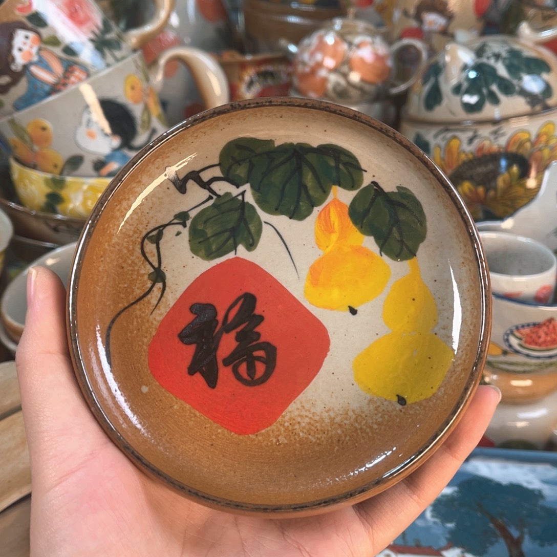 景德镇手工手绘杯