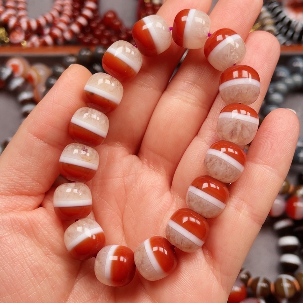 【闪购商品】合金玛瑙/玉髓珠宝半成品