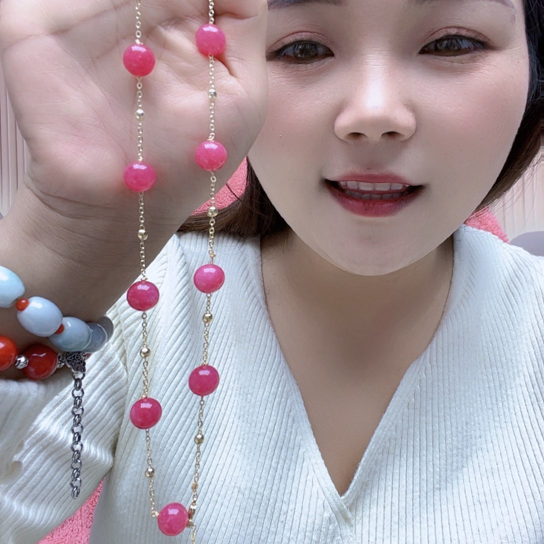 玛瑙/玉髓合金颈饰项链