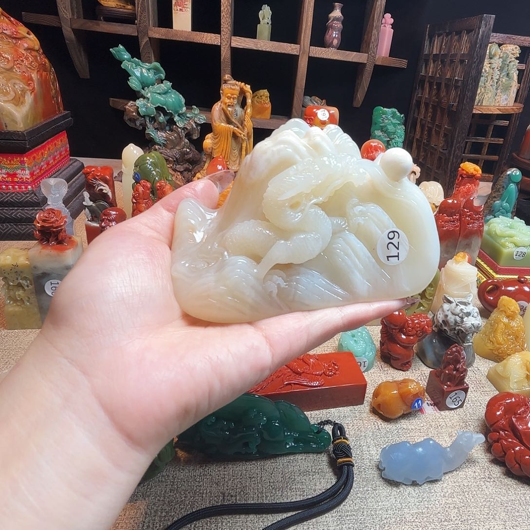 寿山石印石寿山石雕刻