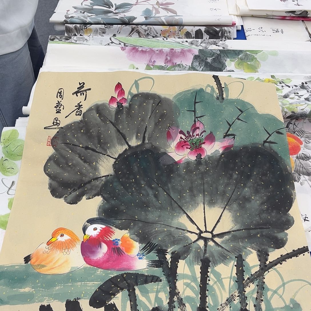 国画纯手绘作品欣赏
