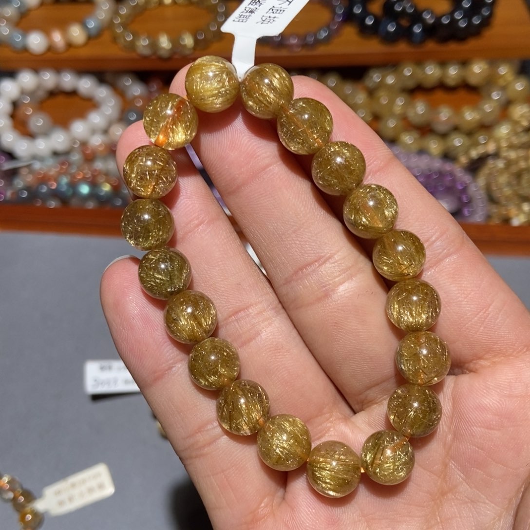 水晶手链未镶嵌绿**饰